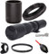 Optura HD 500 mm/1000 mm f/8 - Teleobiettivo zoom manuale T-Mount + compatibile con Canon EOS M Mount, M2, M3, M5, M6, M6 Mark II, M10, M50, M50 Mark II, M100, M200