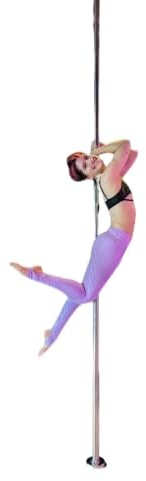 Sticky Moon Pole Dance Leggings mit Griff/Aerial Leggings mit Griff/Pole Dance Kleidung/Bunte Tanz-Leggings .., Lavendel, M