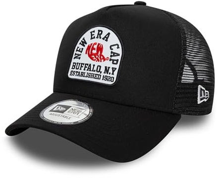 New Era State Patch Trucker Adjustable Schwarz, Size:OneSize