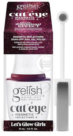 Gelish Magnetic Reflections Cat Eye Gel Polish - Let's Glow Girls 15ml (1110549)