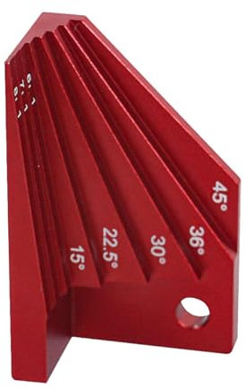 Gmokluytw Kegellehre, Kegellehre | Woodpeckers Winkelmesser | Mehrwinkel-Messlineal, Woodpeckers-Winkelwerkzeug für Holzarbeiter, Arbeiter, Männer