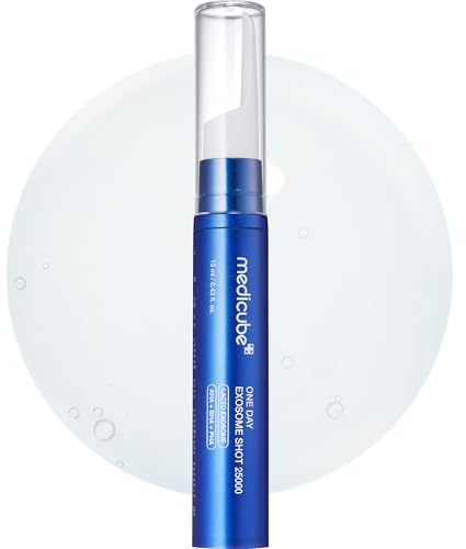 medicube Exosome Shot Zero 25.000 PPM Spicule Gesichtsserum 12 ml | Liquid Skin Booster mit Exosomen, AHA+BHA+PHA, Porenpflege, Hautbildpflege, Peelingpflege, Koreanische Hautpflege