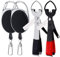 Jesustree Angelschnur Nipper, 4 in 1 Fly Angeln Knot Tying Tool, Multifunktional Fishing Line Clippers mit Zinger Retractor Combo Fischen Knoten Binden Werkzeug