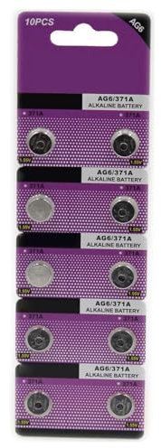 Beimus 20pcs/10Pcs AG6 SR920SW AG6/920/371 Watch Battery 1.5V Alkaline Tastenzelle Batterien für kleine Geräte