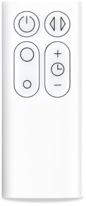MYHGRC Replacement Dyson Fan Remote Control for Dyson Cool Fan AM06/AM07/AM08/TP00/TP01 (White)