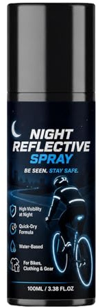 Vernice Spray Riflettente 100ml Soluzione Fluorescente per Sicurezza