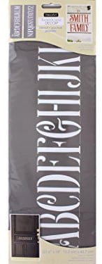 DecoArt Americana Decor Stencil 6x18, None, Extra Large, One Size