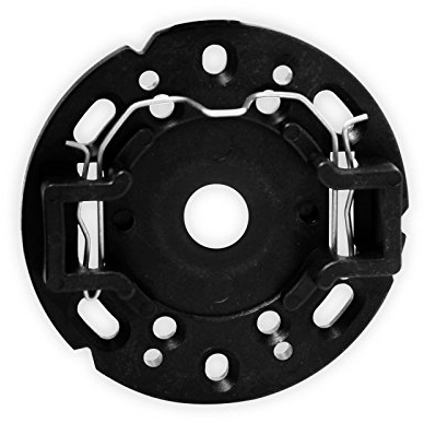 Elero Motorlager Typ 8 für RevoLine S Antriebe, Schwarz, Kunststoff, Wandmontage