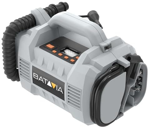 Batavia Maxxpack 7063487 Compresseur d'air 18 V Gris/orange