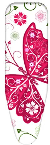 Universal Large Size Ironing Board Cover, Adjustable, 145X54cm, Extra Thick Ironing Board Cover with 4 Tensioners, XL