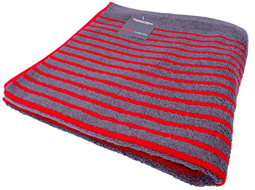 Traumschloss Handtuch »Stripes« 100% Baumwolle | flauschig weich | rot | 50x100cm