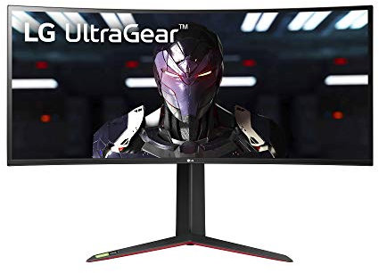 LG 34GP83A-B 34 Inch 21: 9 Ultragear Curved QHD (3440 x 1440) 1ms Nano IPS Gaming Monitor with 144Hz and G-SYNC Compatibility - Black (34GP83A-B)