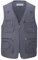 Hwalleum Herren Multifunktional Outdoor Freizeit Weste mit Vielen Taschen, Herren Klassisch Draussen Multi-Taschened Casual Anglerweste Leicht Atmungsaktiv Jagd Fotografie Wandern Gilets Camping Vest