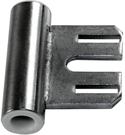 SN-TEC Türband Mittelband Rahmenteil Edelstahl Matt, für 3-teilige Bänder V 800 für Stahlzargen mit Gleitlager, Rolle 15mm, für 8mm Stift (10 Stück)