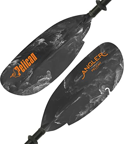 Pelican - Poseidon Angler Fishing Lightweight Kayak Paddle, Grey, 94.5