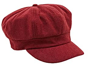 ESPRIT Damen 082EA1P303 Hut, 600/BORDEAUX RED, S