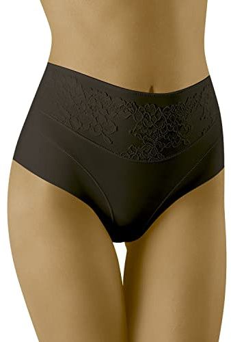 Wolbar Dame Miederslip Shapewear Geblümt Hoher Bund WB438