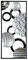 Casablanca Metall Wanddeko XXL - großes Wandrelief 40 x 90 cm - Farbe: schwarz silber