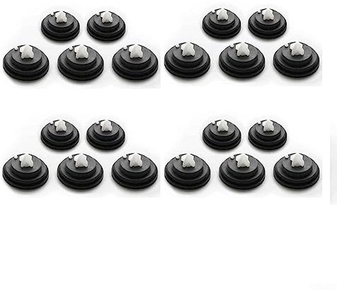 HEIBTENY Pack of 20 Tank Inlet Valve Membrane, Cistern Replacement Parts, Float Valve, Cistern Filling Valve for Siamp 34951307