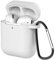 Airpods 2nd Generation Case Cover: Apple Airpods 1st or 2nd Generation Case Soft Silicone Protective Cover with Keychain Hook｜Airpods 2nd Gen Case Cover Protector with Dust Plug (Transparent)