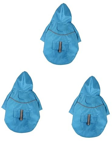 POPETPOP 3st Katzenregenmantel Hundeponcho Dackel Regenmantel Windhund- Whippet- Regenponcho Für Hunde Hund Hunde Mit Kapuze Labrador Kleidung
