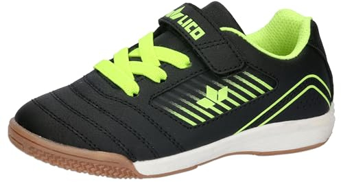 Lico Chaussures de Sport Chaska Vs Unisexes pour Enfant, Noir Citron., 41 EU
