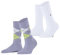Burlington Damen Socken Everyday Mix Multipack W So Baumwolle gemustert 2 Paar, Blau Cosmic Sky 6537, 36-41