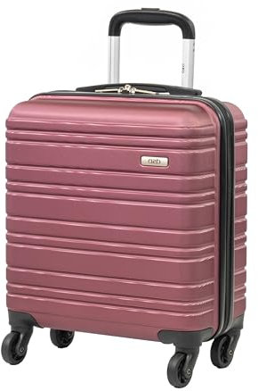 A2B 49,5 cm leichter Hartschalen-Untersitzkoffer – pflaumenfarbenes Handgepäck mit 4 Spinnrädern, strapazierfähige ABS-Handgepäcktaschen, stressgeprüfte Reißverschlüsse (Pflaume, Untersitz), pflaume,