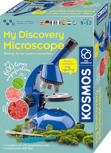 KOSMOS Discovery Microscope, Experiment Kit for Children and Student