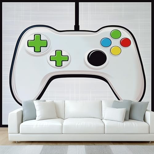 NOGAWA Papier Peint Motif Joueur, 3D Panoramique Papier Peint Gaming, Papier Mural Decoratif Pour Salon, Chambre, Tapisserie Murales, Décoration Murale 450x315cm