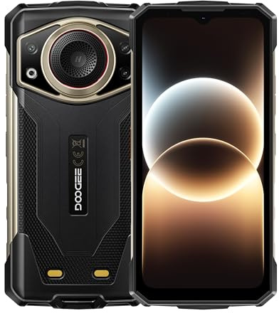 DOOGEE Fire 7 Ultra 5G Rugged Smartphone,Intercom POC e Bluetooth,125DB Speaker,13000mAh 33W Android 15 Telefono Indistruttibile,32GB+256GB/2TB,6.6HD,64 MP AI Fotocamera,3 Slot/NFC/Cuffie M6(Titanio)