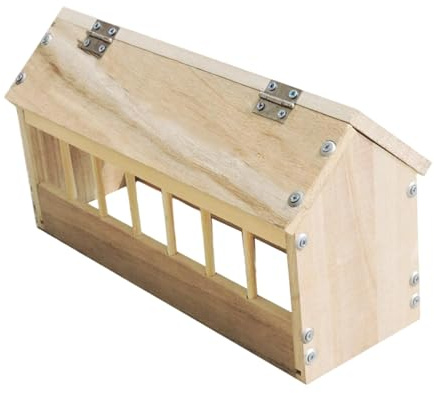 perfk Comedero para Palomas, Dispensador de Alimento para Aves de Corral, Loros Y Codornices.