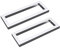 Mai & Mai Équerre de Fixation en Inox 2 Pièces Support pour Étagère Mural Robuste WH1 45cm