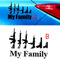 Auto Styling Aufkleber Familie Gun Auto Aufkleber Vinyl Aufkleber Dekoration Film Aufkleber DIY Auto Tuning Teile … (Schwarz)