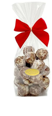 Krönner Eierlikör Trüffel Pralinen 250 g – Edle Pralinen für Weihnachten – handgemachte Pralinen ohne Aromen und Zusatzstoffe – Hochwertiges Trüffel Geschenk