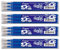 Tintenrollermine Frixion BLS-FR7, 0, 4mm, blau, 12er Set