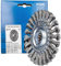PFERD Rundbürste, 115 x 12mm, gezopft, 0,50mm Stahldraht, X-LOCK (22,23 mm), 43312031 – für schnelle und komfortable Werkzeugwechsel