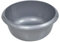 8 Litre Round Silver Washing Up Bowl Plastic Dish Caddy