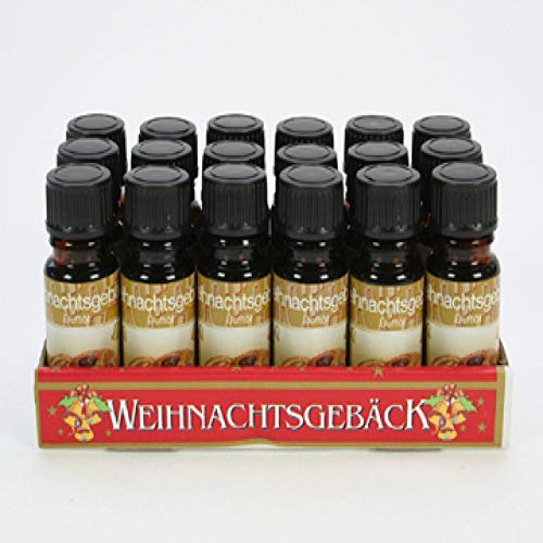 Duftöl Aromaöl Raumduftöl 10ml Lampenöl Duftlampen Weihnachtsdufte (Weihnachtsgebäck, 12er Pack)