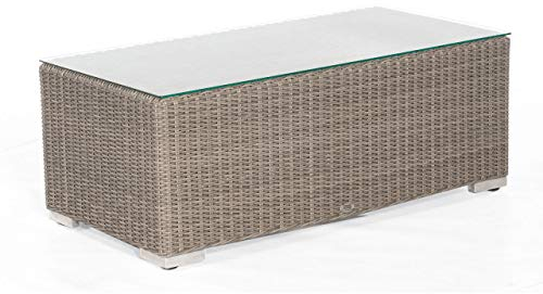Müsing Lounge-Tisch Residence Polyrattan Stone-Grey
