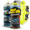 Kit di vernice spray super brillante per pinza freno, 400 ml (1 vernice spray + 1 vernice brillante spray), facile applicazione, finitura professionale (11 colori a scelta) (giallo)