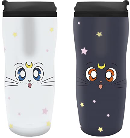 ABYSTYLE SAILOR MOON Luna & Artemis Reisebecher