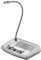 220V Gegensprechanlage Mikrofon Lautsprecher Dual-Way Audio mit Anti-Interferenz für Bankzähler Fenster Gegensprechanlage Mikrofon jederzeit abschaltbar