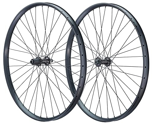Vuelta 27,5 Zoll Laufradsatz EM34 Disc Shimano Deore M6010 15x100 / 12x142 schwarz