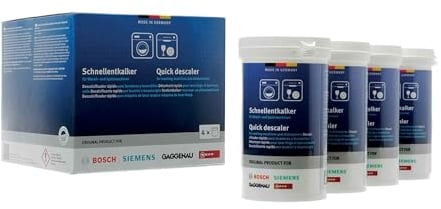 lot de 4 détartrants d'origine Lave-vaisselle 00311922 BOSCH Lave-vaisselle 00311922 BOSCH