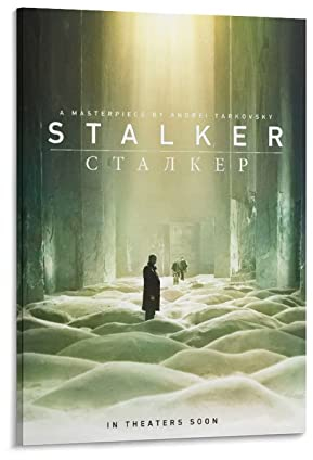 GKEVER Foto Auf Leinwand Movie Stalker (1979) 2 HD Wall Art per Living Room Decor Boy Gift 30x50cm Senza Cornice