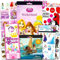 Disney Aufkleber für Mädchen Set – Bündel mit 750+ Disney Aufklebern mit Prinzessinnen, Minnie Maus, Frozen und mehr | Disney Princess Aufkleber für Kinder