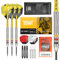 Target Darts Gabriel Clemens 24G Tungsten Steeldart Set - 9 Pro Grip Shafts - 9 Pro Ultra Flights - Darttasche, Dart Zubehör, Wolfram Dart Satz