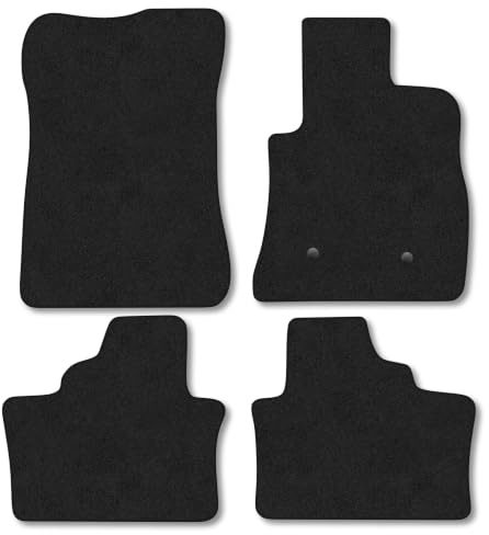 Renault Austral (2022+) Carpet Car Mats | Black Edge Trim Tailored Fit Floor Mats Full Coverage Protection Accessories Easy Clean Anti Slip Made in the UK
