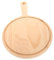Garneck Oven Baked Wood Pizza Board Personalised Serving Tray Sturdy Peel Wooden Paddle Kitchen Accessory